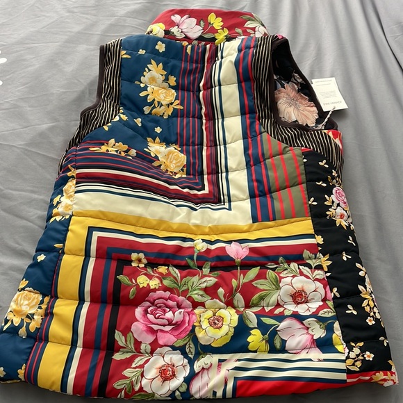 Johnny Was wonderland reversible vest NWT - Picture 4 of 5